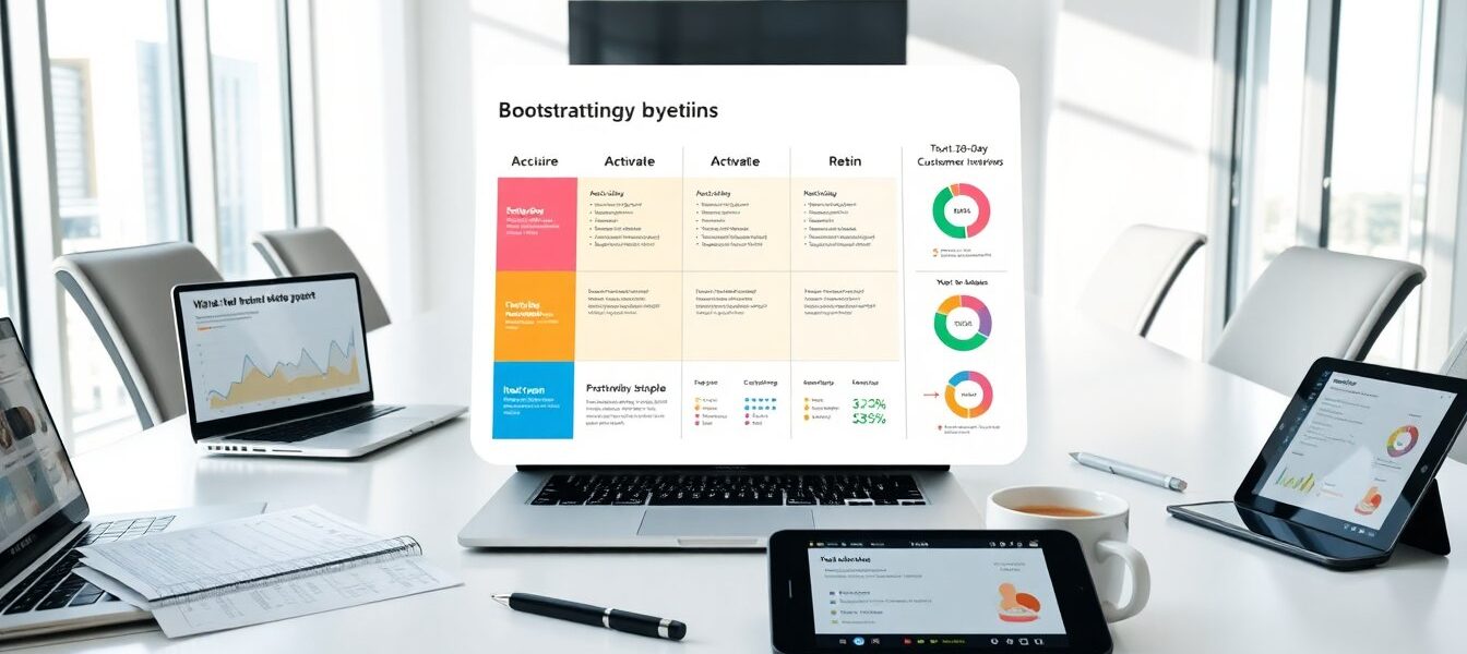 stertingblokonline leader bootstrapping strategies infographic