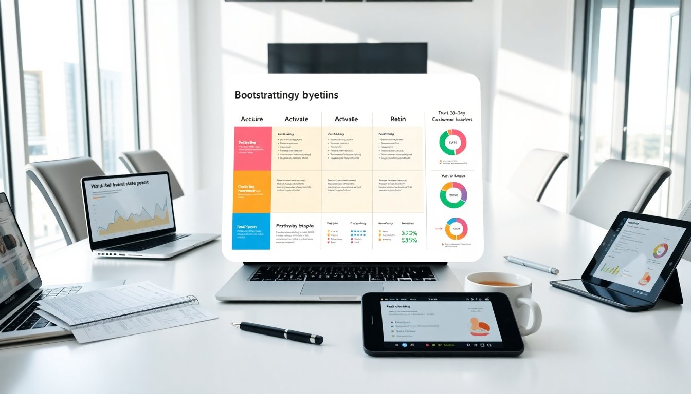 stertingblokonline leader bootstrapping strategies infographic